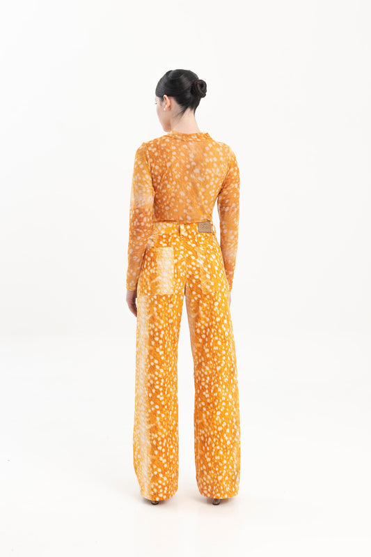 Mycelium Orange Pant