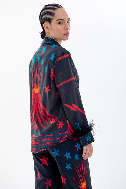 Aetna Black Blusa