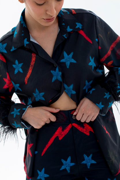 Aetna Black Blusa
