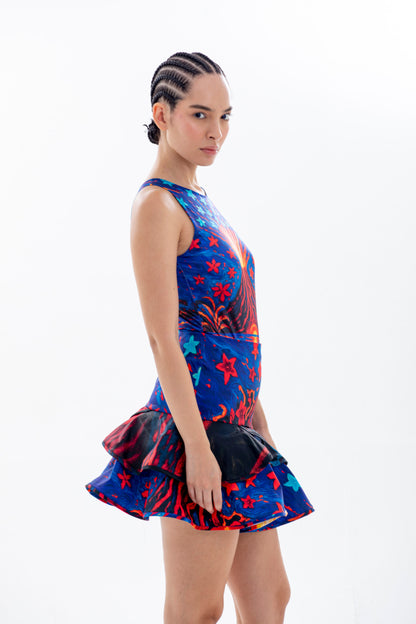 Aetna Blue Falda