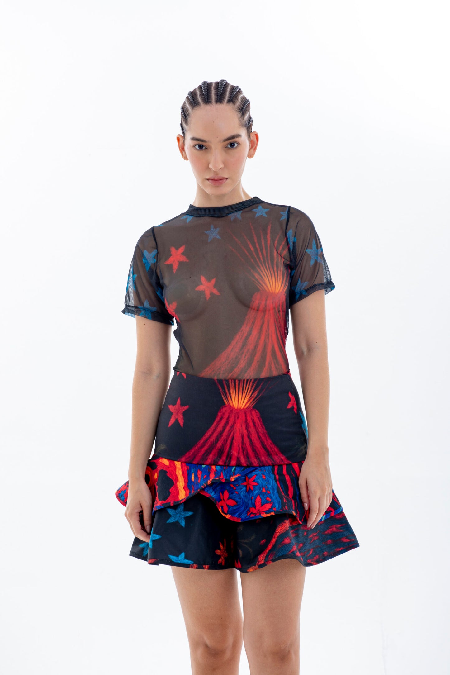 Aetna Black Top Manga Corta