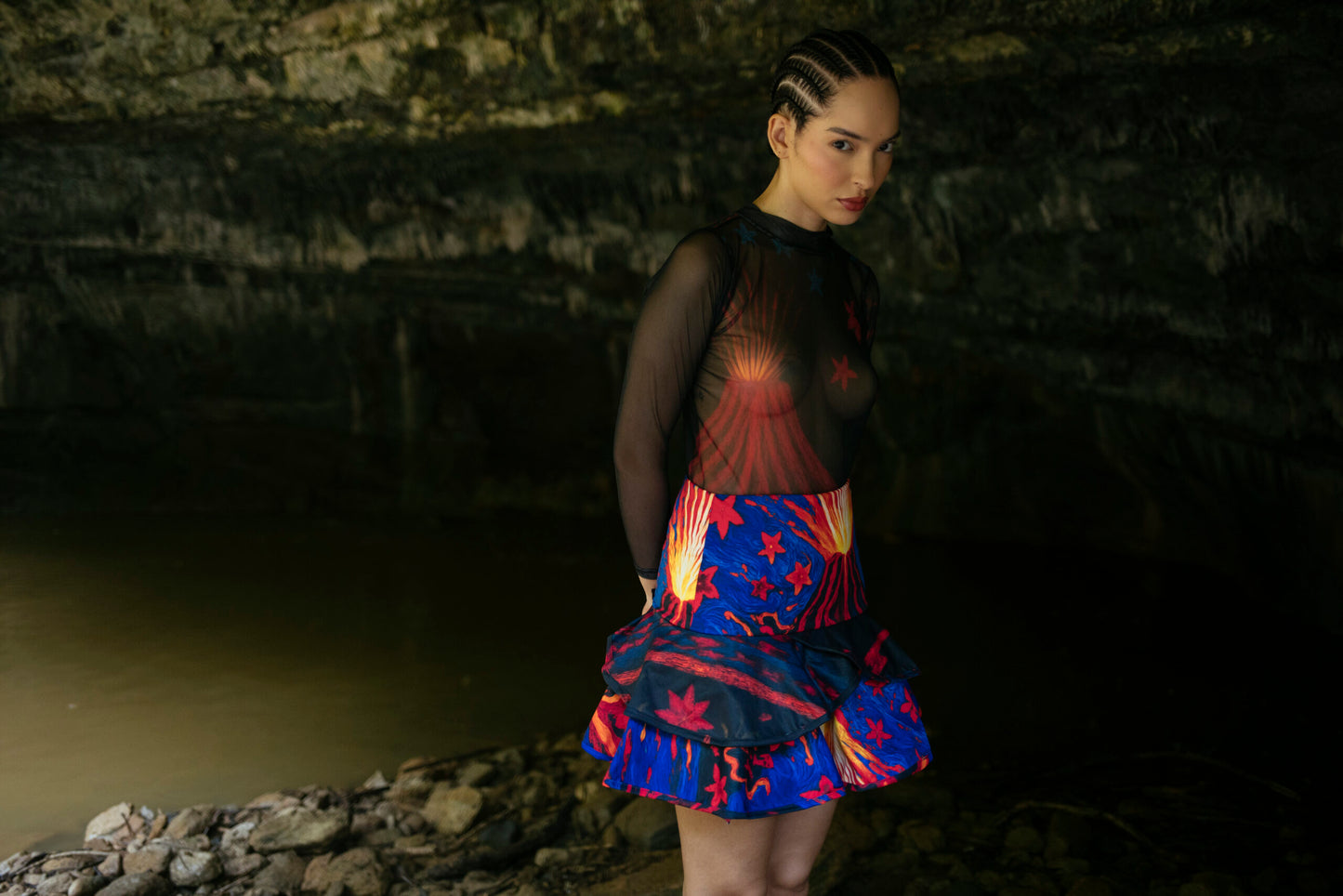 Aetna Black Top Manga Larga