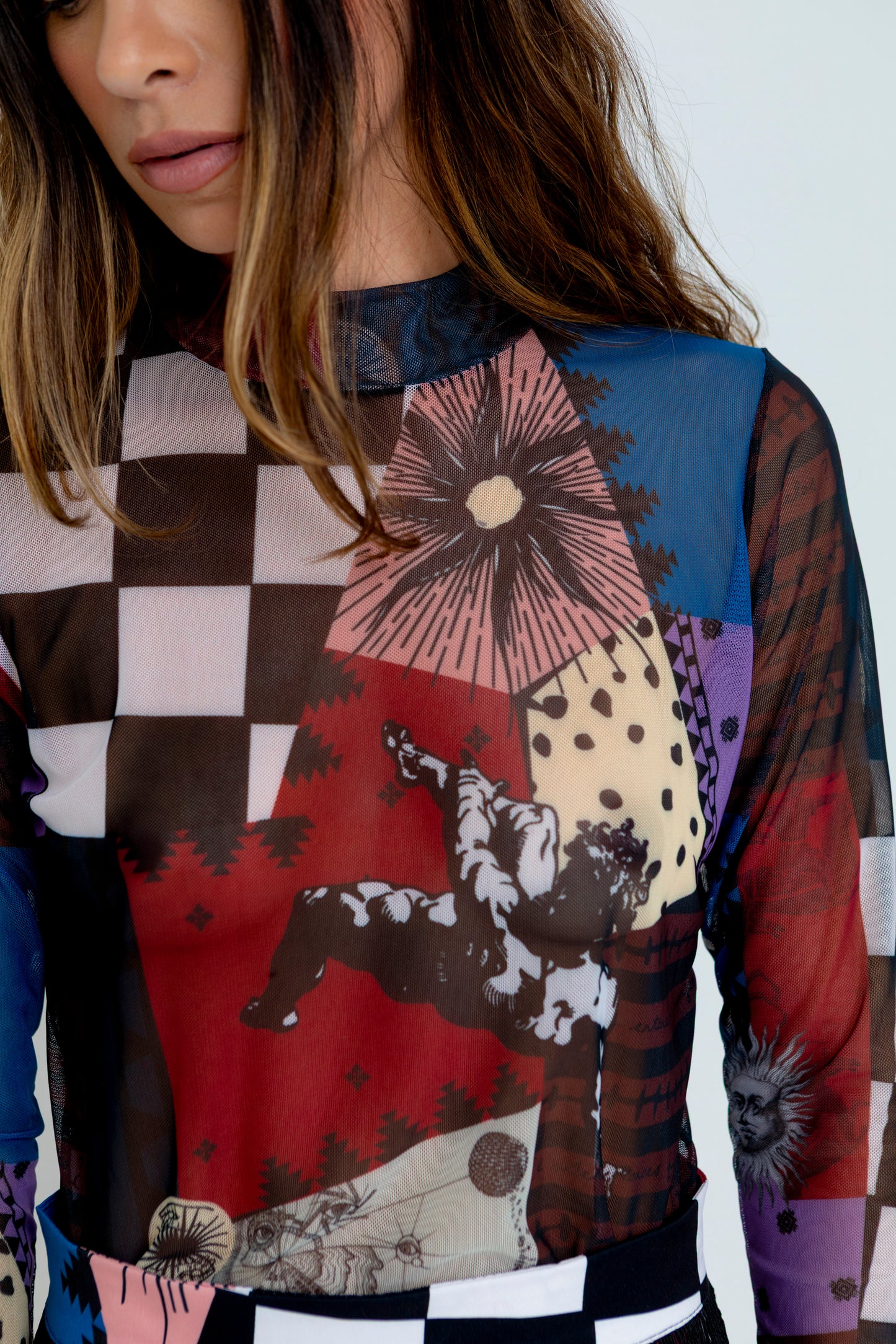 Caos Top Manga Larga