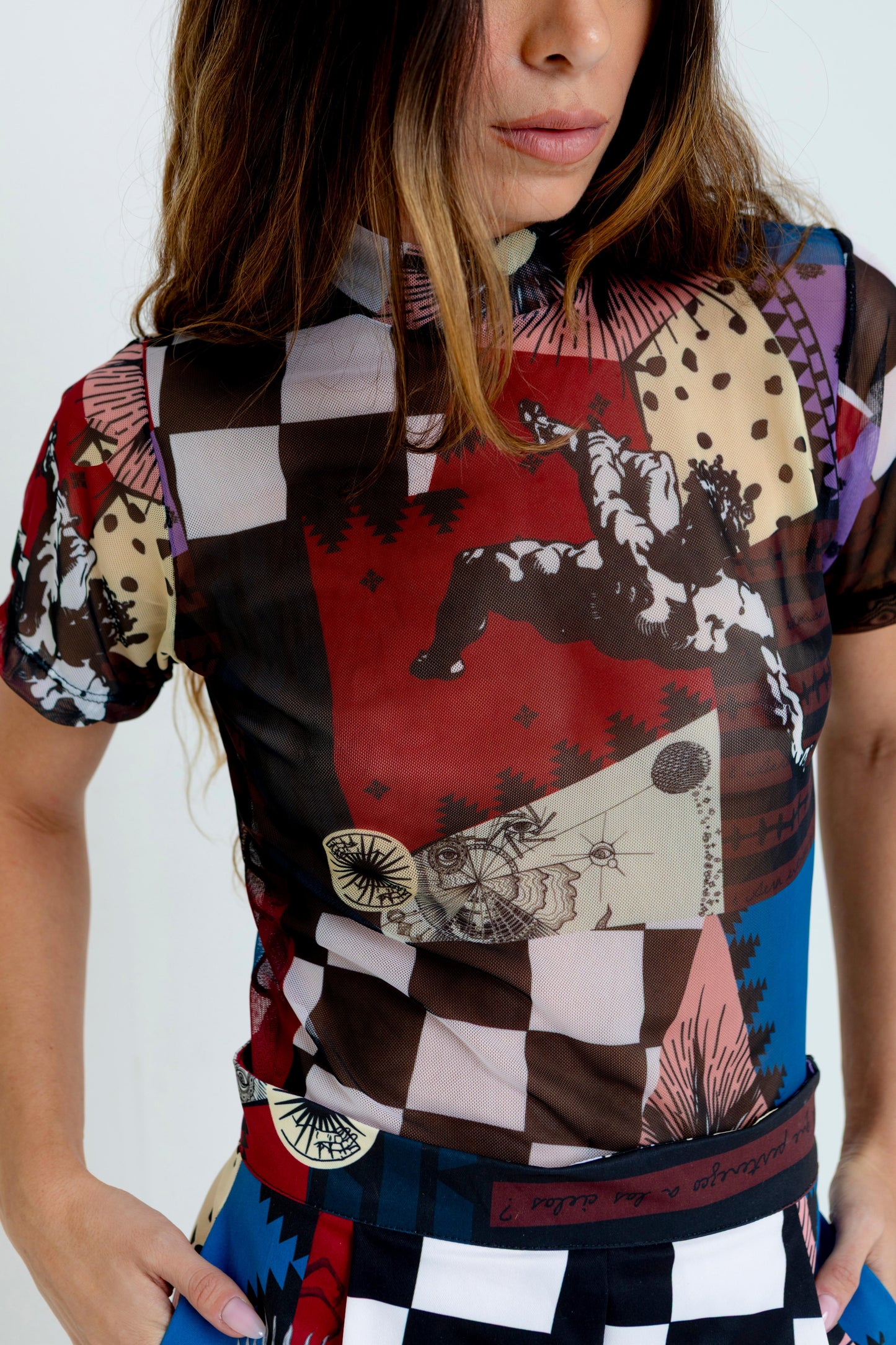 Caos Top Manga Corta